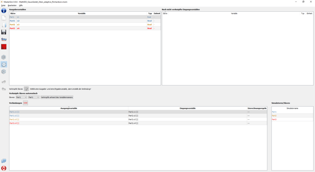 MasterSim screenshot 1